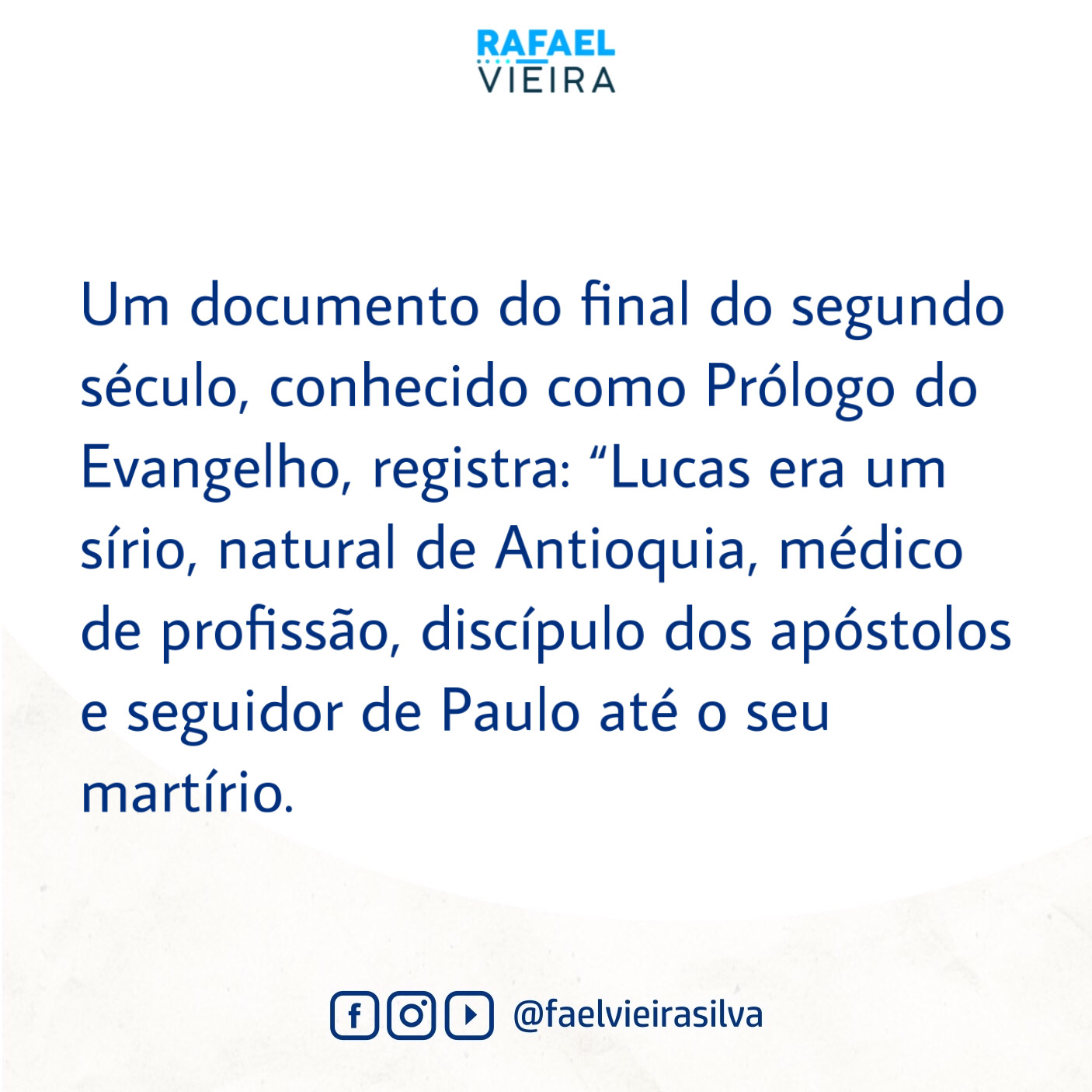 Fatos interessantes sobre a Bíblia - Lucas era natural de: